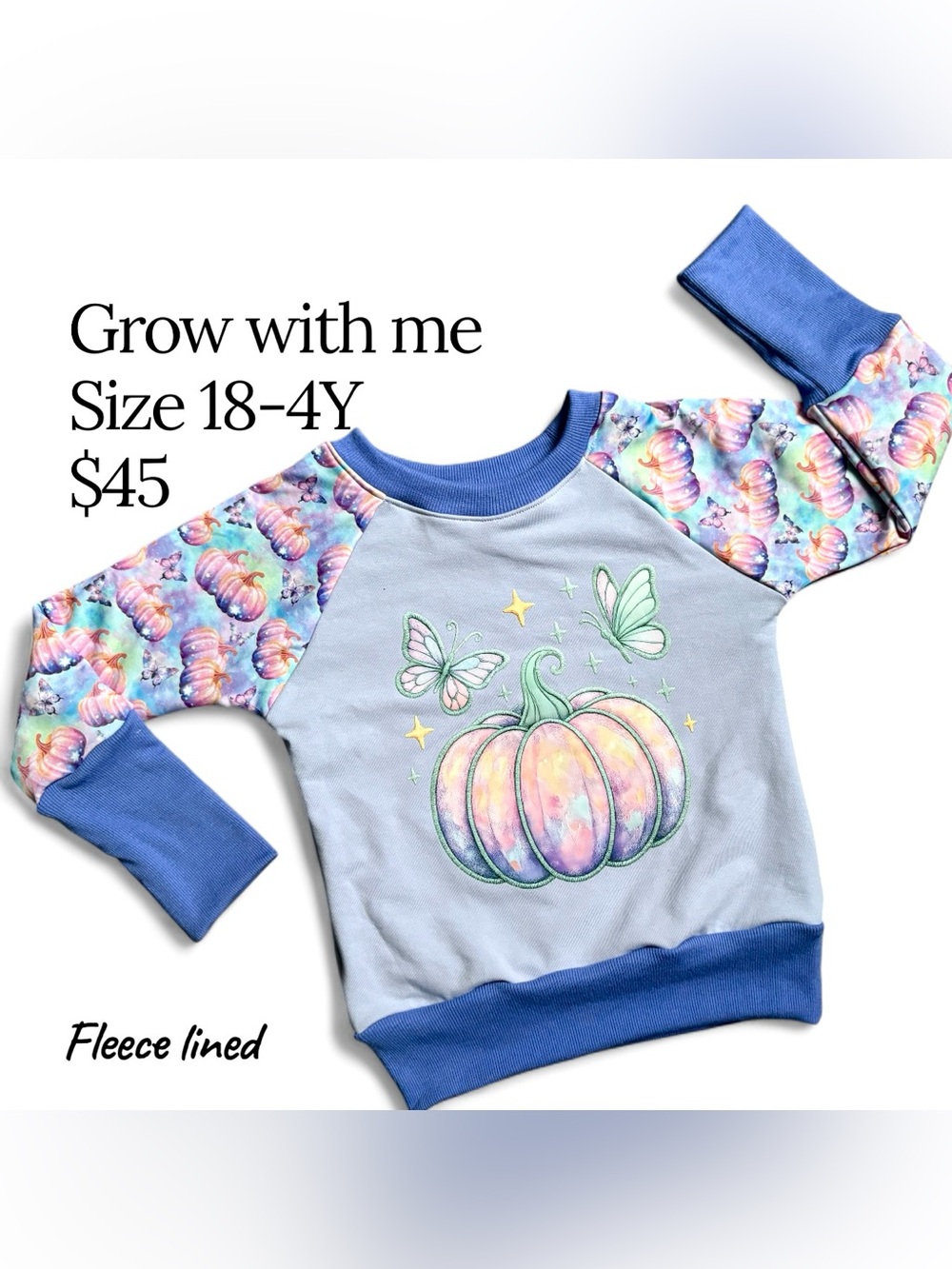 Handmade pumpkin/fall sweater-New-